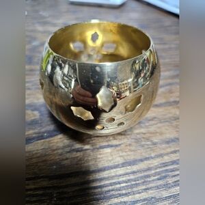 Brass votive